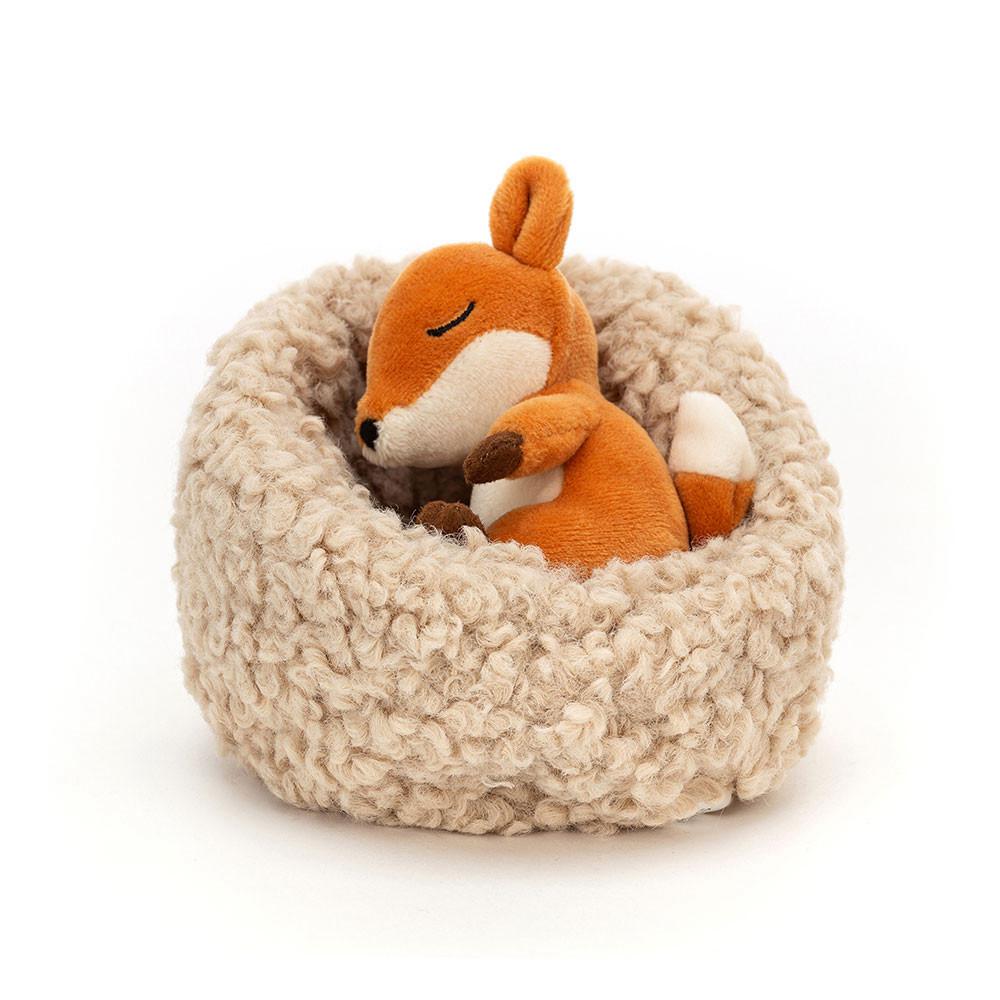 Peluche De Fauna Del Bosque Jellycat Hibernating Fox 9cm x 13cm x 13cm Naranjas  Ecuador |  WDYIR4528