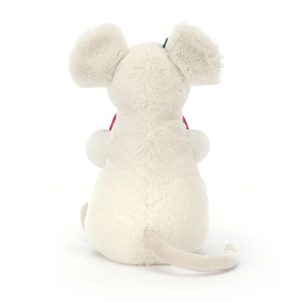 Peluche De Fauna Del Bosque Jellycat Merry Mouse Present 18cm x 9cm x 7cm Blancas  Ecuador |  JOVBT9618