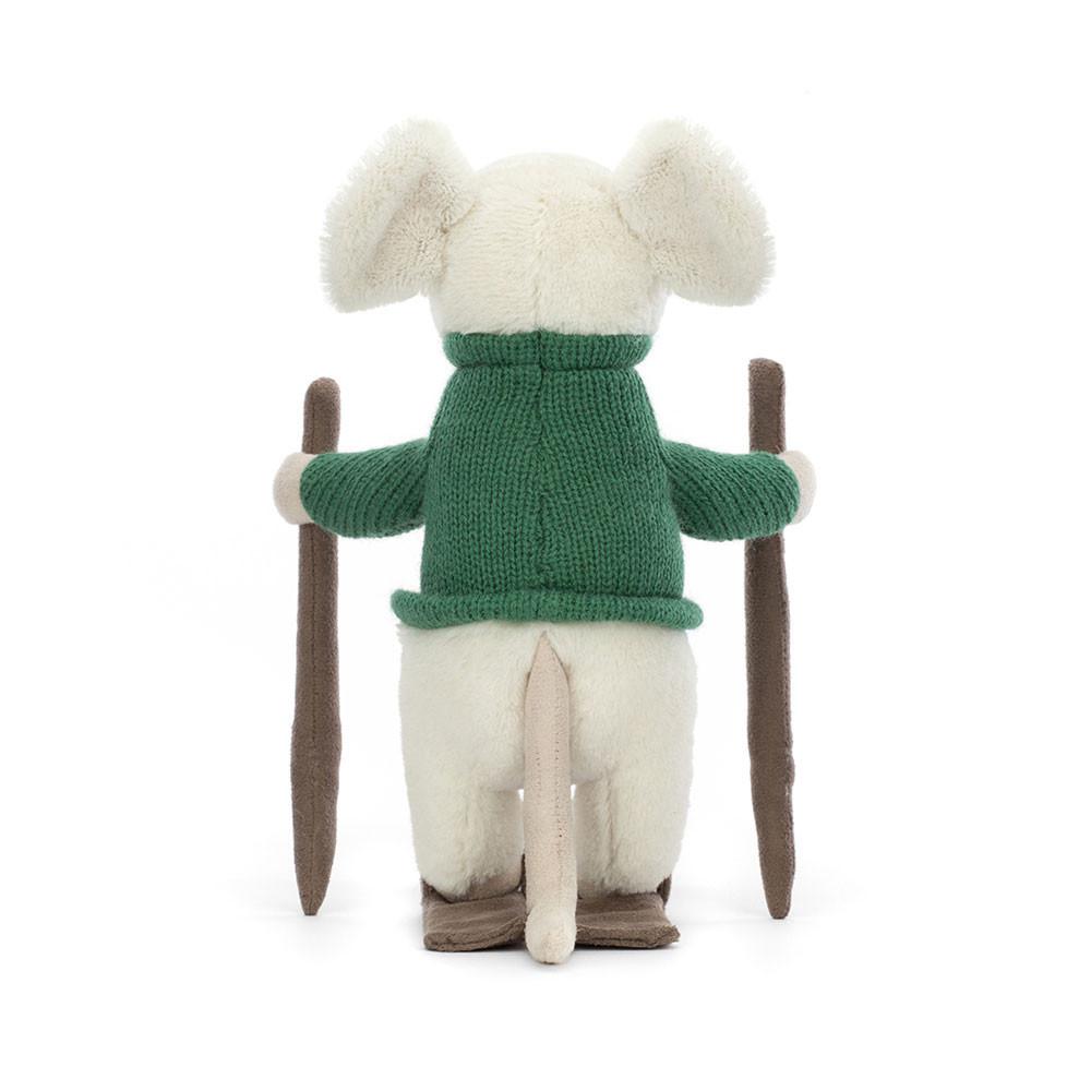 Peluche De Fauna Del Bosque Jellycat Merry Mouse Skiing 19cm x 8cm x 15cm Blancas  Ecuador |  JOKUF2630