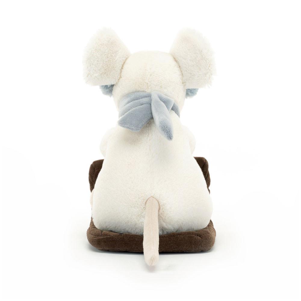 Peluche De Fauna Del Bosque Jellycat Merry Mouse Sleighing 18cm x 11cm x 17cm Blancas  Ecuador |  GPZAE4618