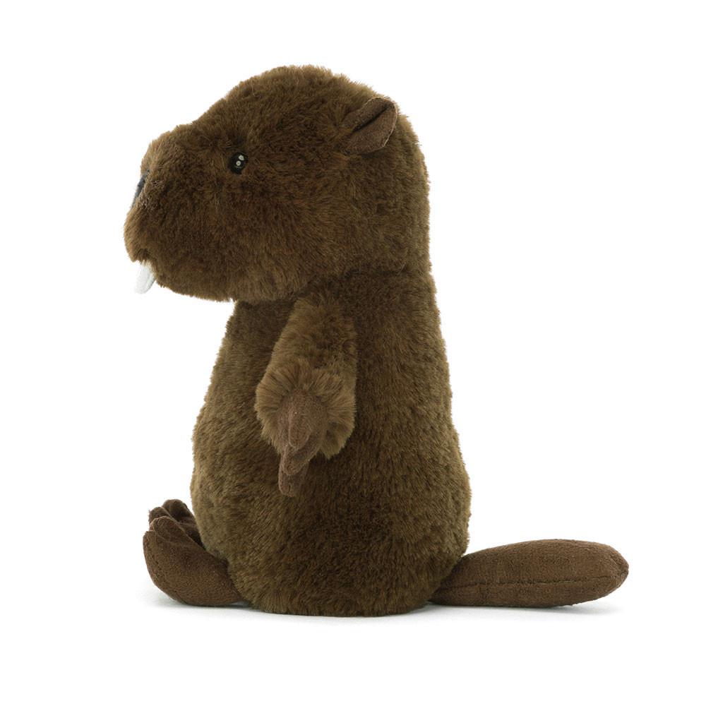 Peluche De Fauna Del Bosque Jellycat Nippit Beaver 14cm x 7cm x 6cm Marrones  Ecuador |  MKHCR0846