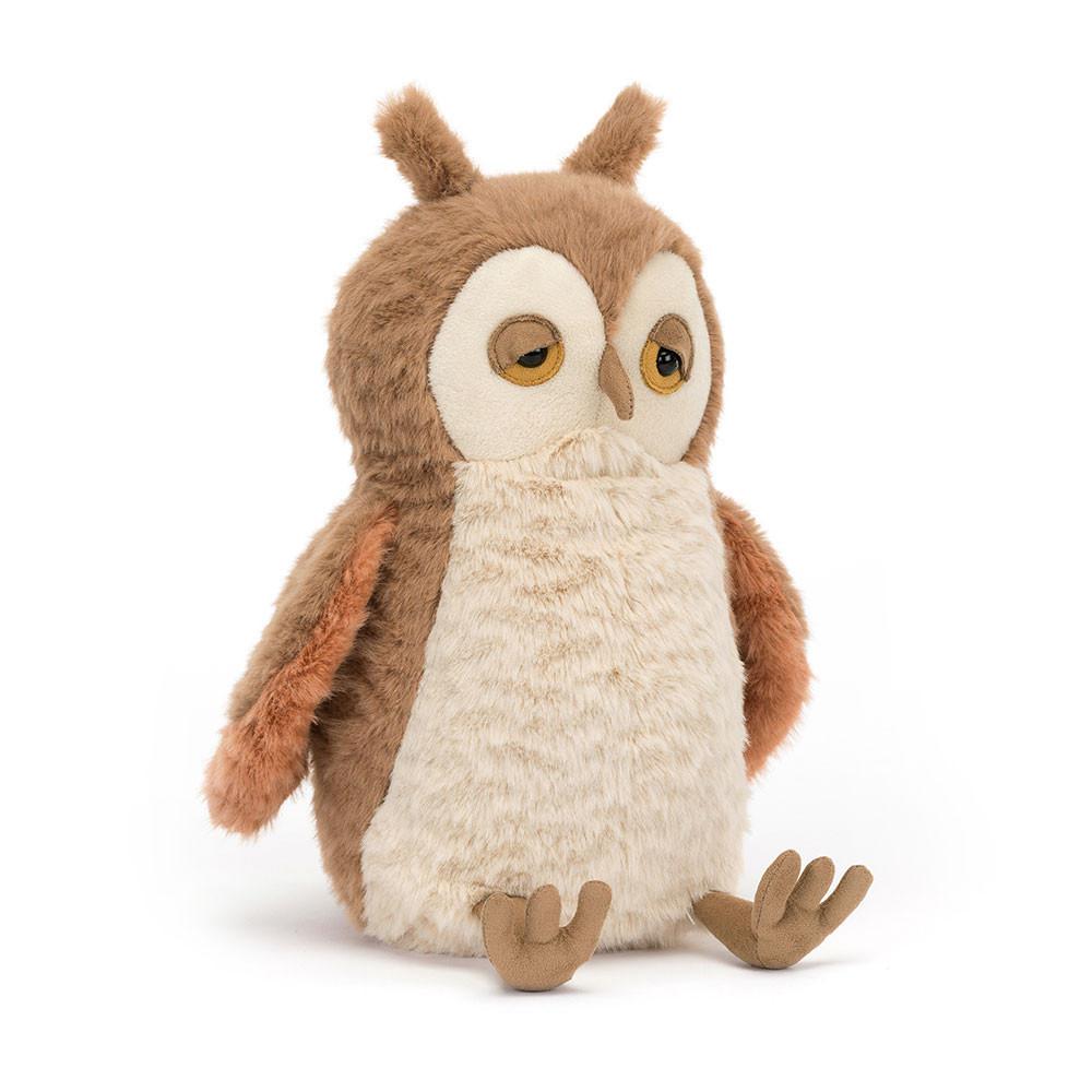 Peluche De Fauna Del Bosque Jellycat Oakley Owl 28cm x 11cm x 12cm Marrones  Ecuador |  FAPXW3890