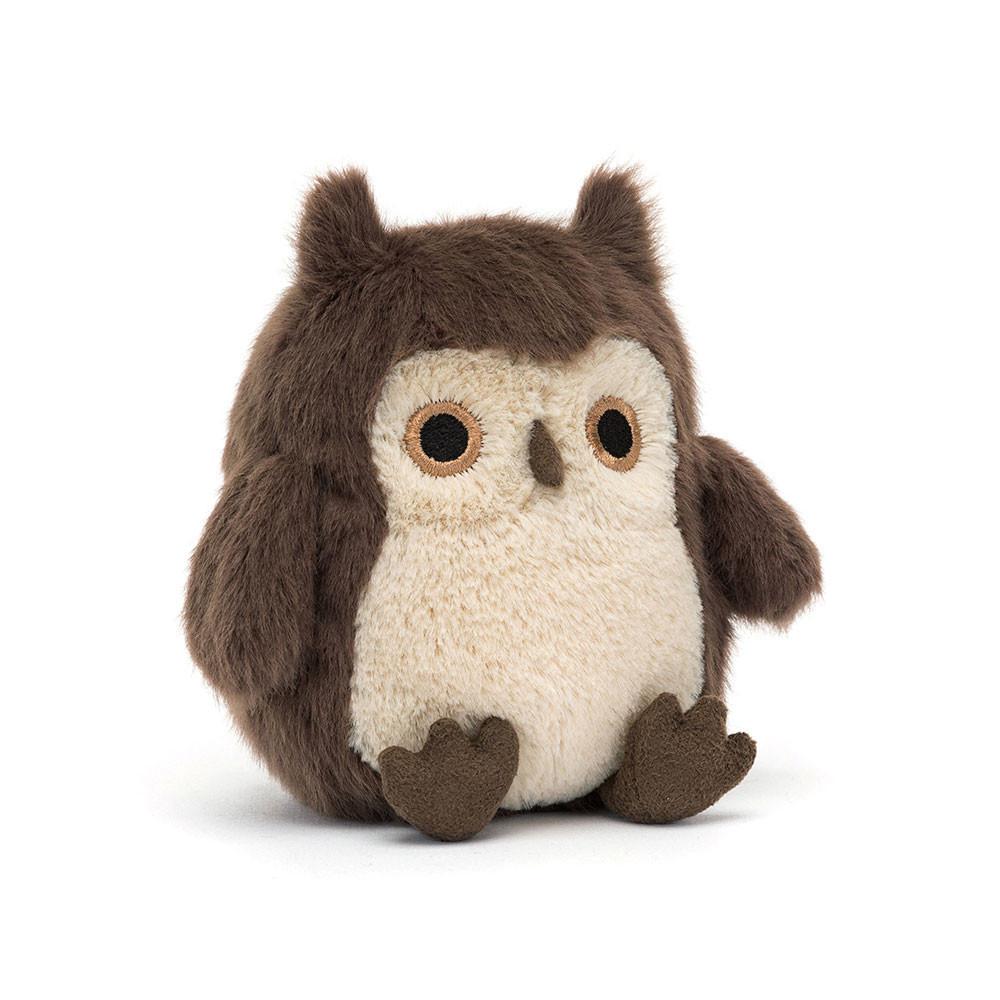 Peluche De Fauna Del Bosque Jellycat Owling 11cm x 7cm x 6cm Marrones  Ecuador |  BELJV7083