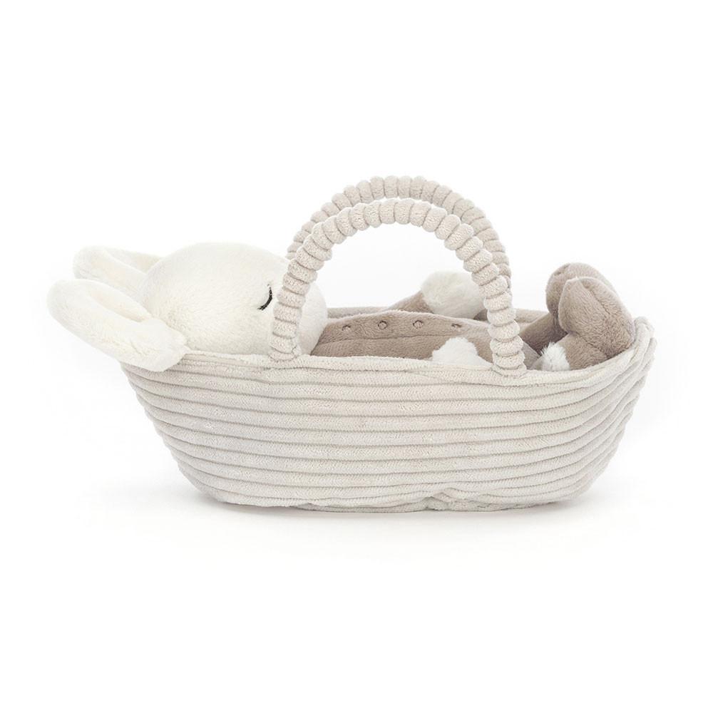 Peluche De Fauna Del Bosque Jellycat Rock-a-Bye Mouse 12cm x 9cm x 20cm Blancas  Ecuador |  WDRKE8041