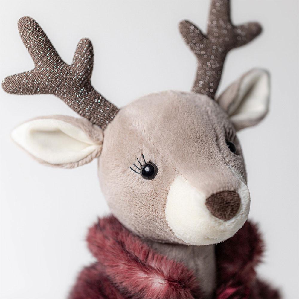 Peluche De Fauna Del Bosque Jellycat Vivien Reindeer 46cm x 11cm x 11cm Beige  Ecuador |  ONEMQ2156