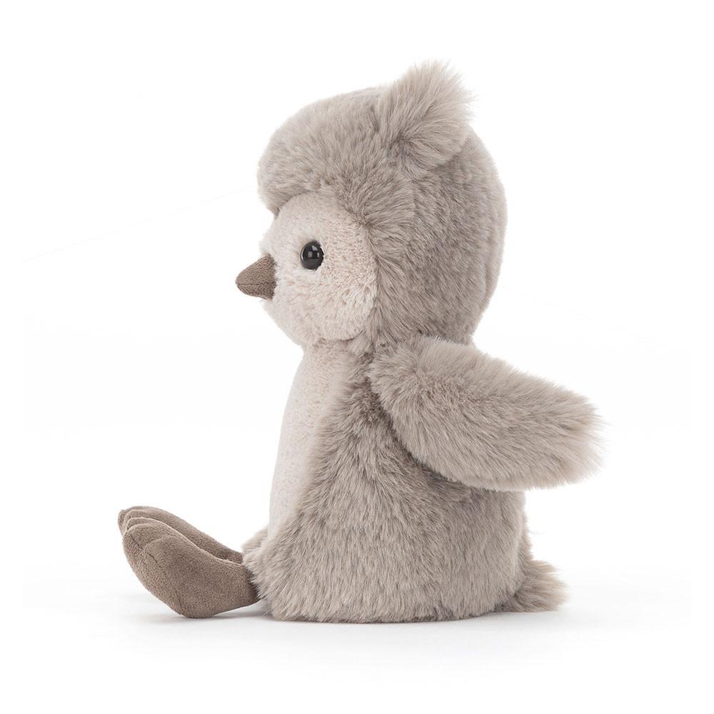 Peluche De Fauna Del Bosque Jellycat Willow Owl 20cm x 9cm x 7cm Gris  Ecuador |  UBGSN1364