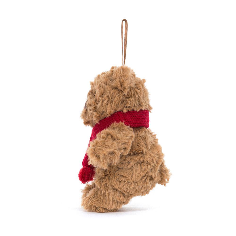 Peluche De Oso Jellycat Bartholomew Bear Decoration 12cm x 6cm x 5cm Marrones  Ecuador |  YTRKI8097