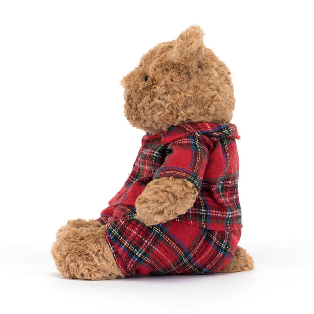 Peluche De Oso Jellycat Bartholomew Bear Bedtime 26cm x 12cm x 8cm Marrones  Ecuador |  ZTNVY9715
