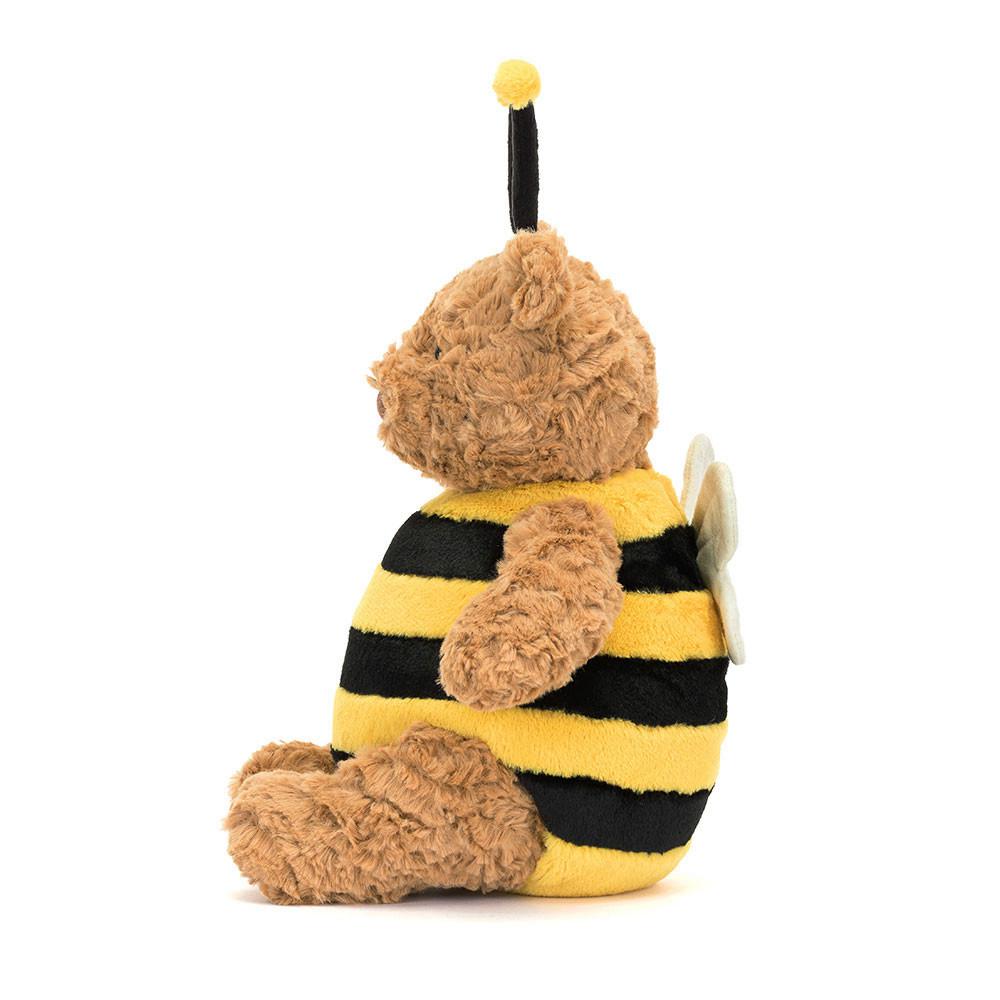 Peluche De Oso Jellycat Bartholomew Bear 'Bumblebee' 26cm x 14cm x 14cm Marrones  Ecuador |  KEOUQ7084