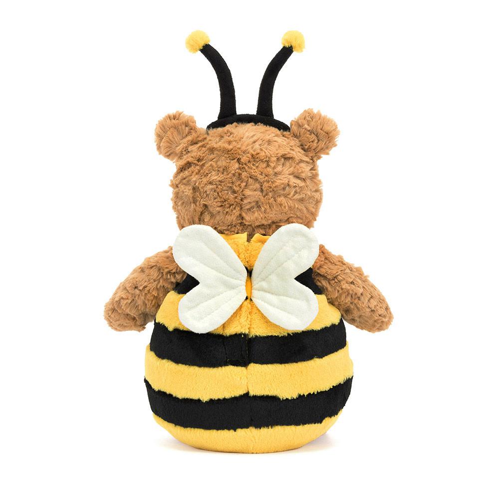 Peluche De Oso Jellycat Bartholomew Bear 'Bumblebee' 26cm x 14cm x 14cm Marrones  Ecuador |  KEOUQ7084