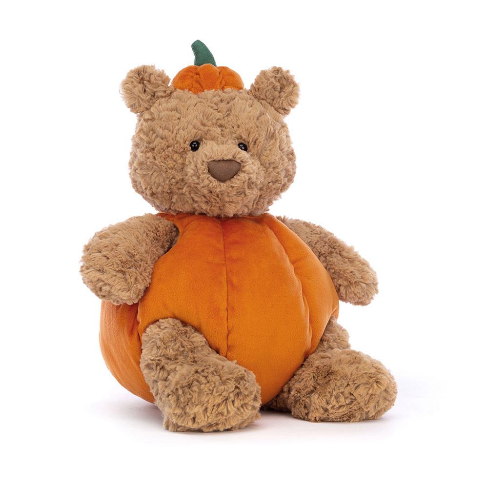 Peluche De Oso Jellycat Bartholomew Bear Pumpkin 36cm x 21cm x 20cm Marrones  Ecuador |  IMRGH5628