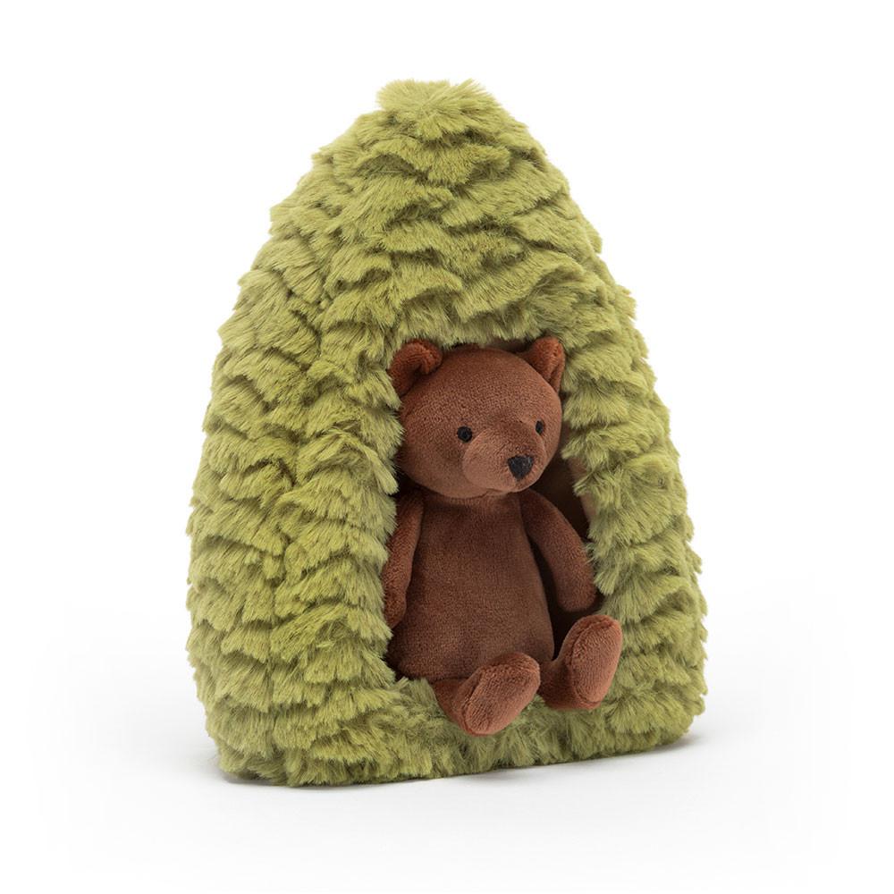 Peluche De Oso Jellycat Forest Fauna Bear 19cm x 14cm x 9cm Marrones  Ecuador |  DWHIM0832