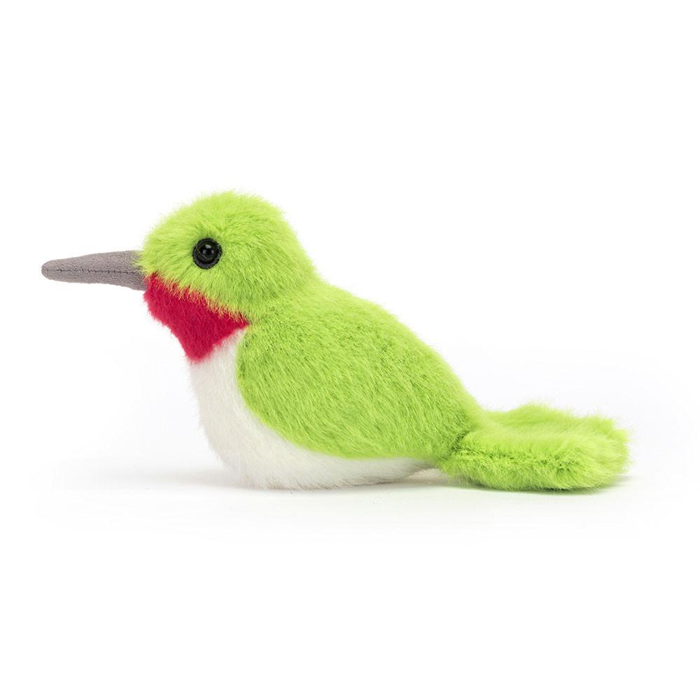 Peluches Para Pájaros Jellycat Birdling Hummingbird 10cm x 6cm x 9cm Verde  Ecuador |  TQJPM4625