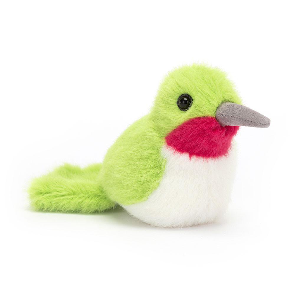 Peluches Para Pájaros Jellycat Birdling Hummingbird 10cm x 6cm x 9cm Verde  Ecuador |  TQJPM4625