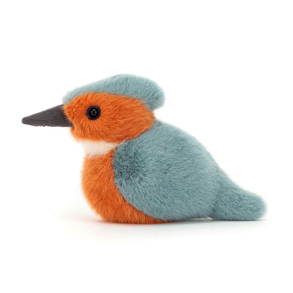 Peluches Para Pájaros Jellycat Birdling Kingfisher 10cm x 7cm x 9cm Azules  Ecuador |  XCPHT3480