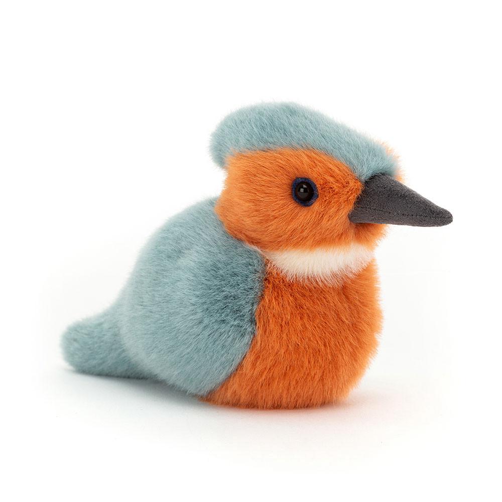 Peluches Para Pájaros Jellycat Birdling Kingfisher 10cm x 7cm x 9cm Azules  Ecuador |  XCPHT3480
