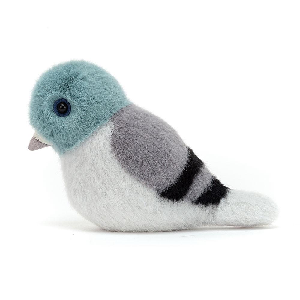 Peluches Para Pájaros Jellycat Birdling Pigeon 10cm x 7cm x 9cm Gris  Ecuador |  OFTGH5380