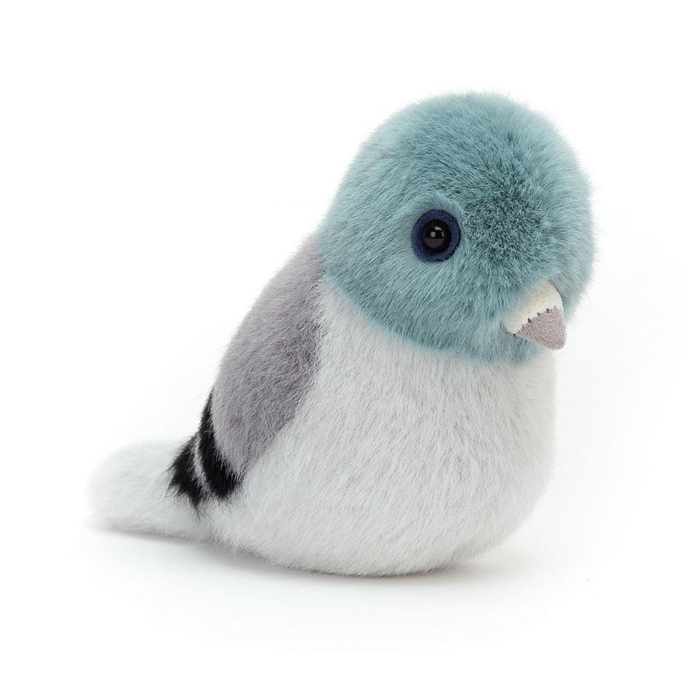 Peluches Para Pájaros Jellycat Birdling Pigeon 10cm x 7cm x 9cm Gris  Ecuador |  OFTGH5380