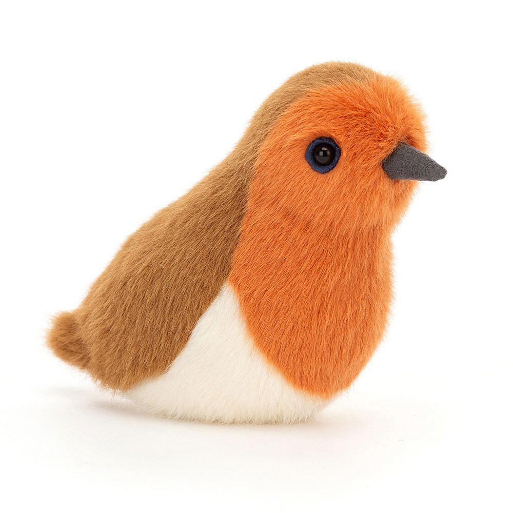 Peluches Para Pájaros Jellycat Birdling Robin 10cm x 7cm x 9cm Marrones  Ecuador |  CUKDJ6014