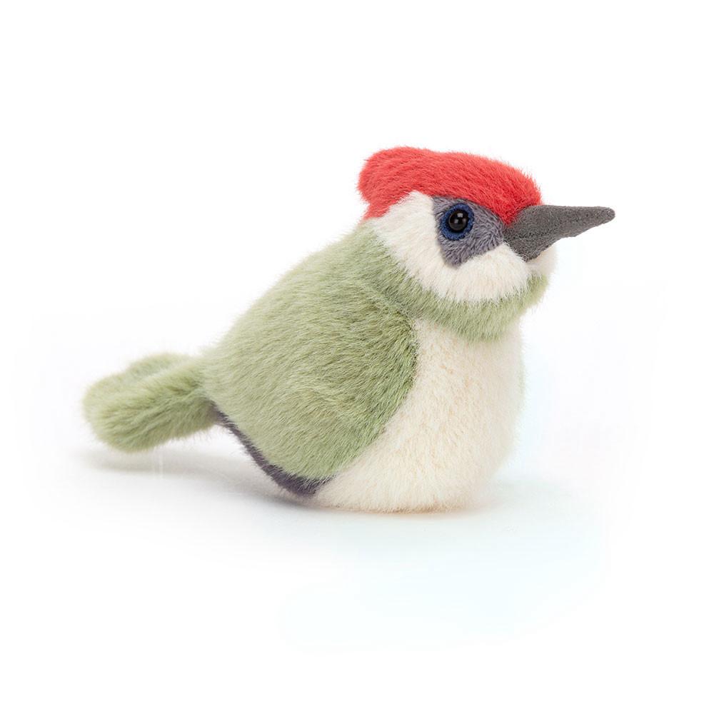Peluches Para Pájaros Jellycat Birdling Woodpecker 10cm x 7cm x 9cm Verde  Ecuador |  ABRZV5372