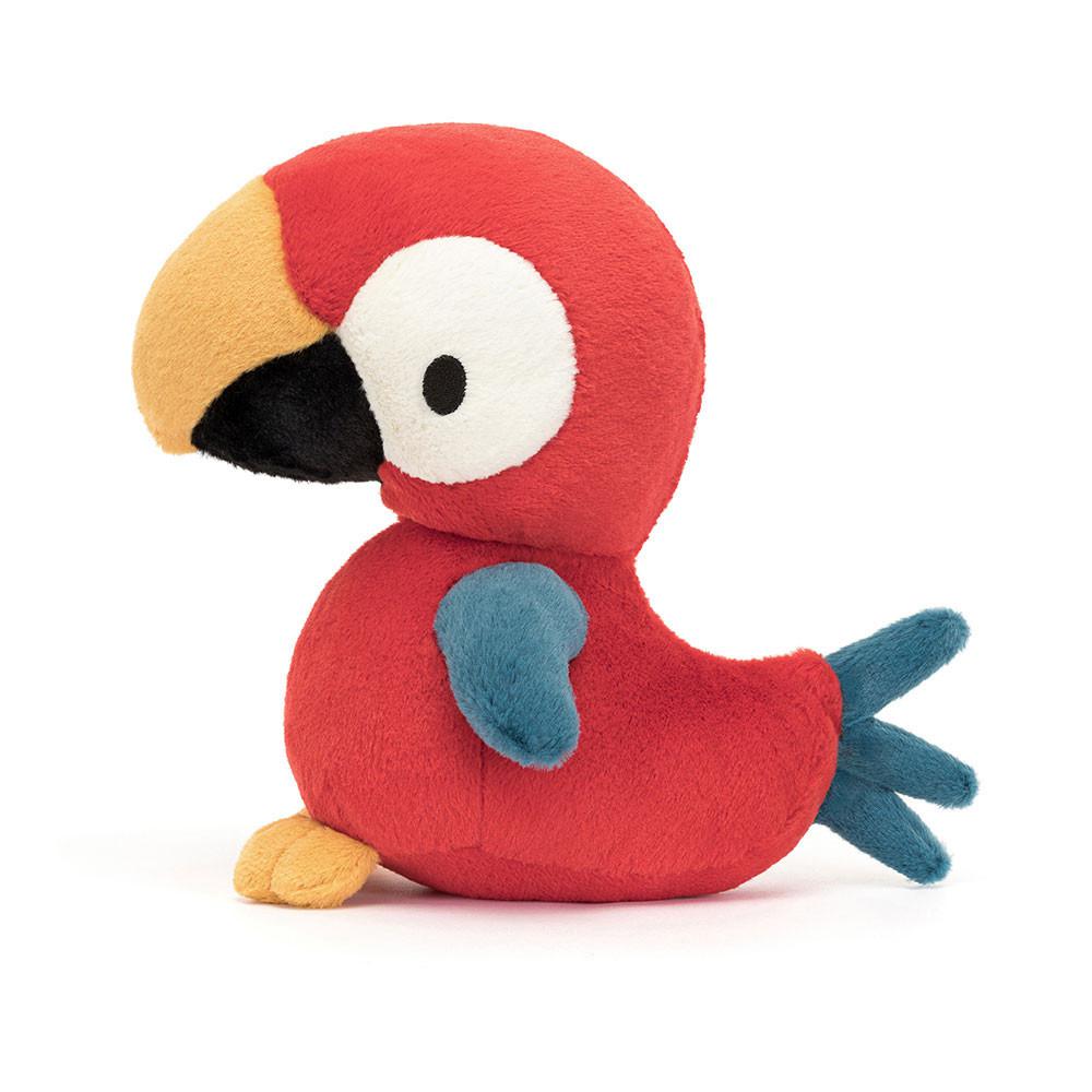 Peluches Para Pájaros Jellycat Bodacious Beak Parrot 22cm x 10cm x 13cm Rojas  Ecuador |  XGCZL4196