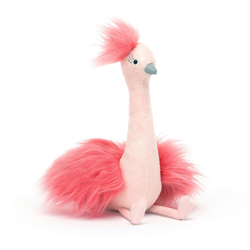 Peluches Para Pájaros Jellycat Fou Fou Ostrich 31cm x 14cm x 15cm Rosas  Ecuador |  DCOZF5982