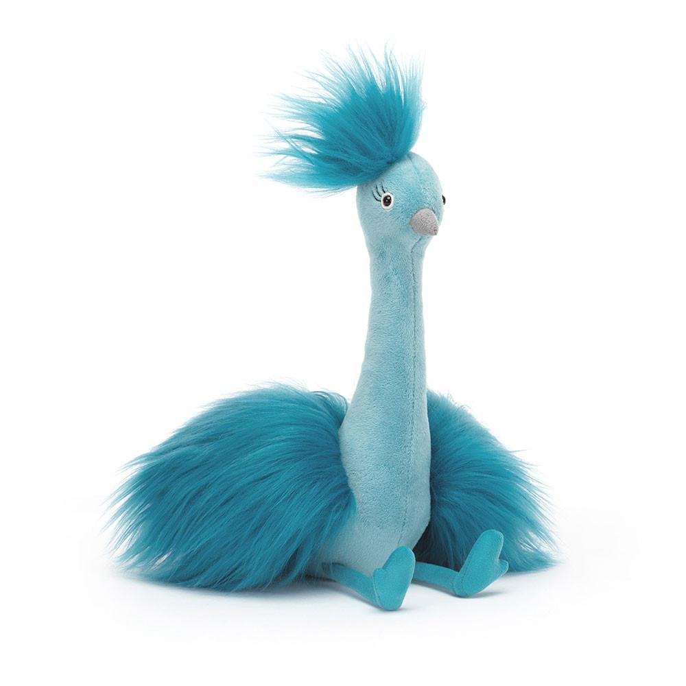 Peluches Para Pájaros Jellycat Fou Fou Peacock 31cm x 14cm x 15cm Azules  Ecuador |  HWKQF3710