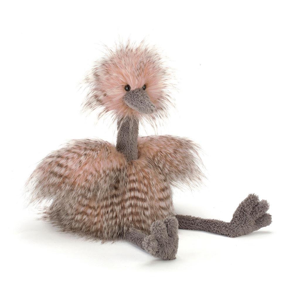 Peluches Para Pájaros Jellycat Odette Ostrich 44cm x 12cm x 18cm Rosas  Ecuador |  YGIBV0436
