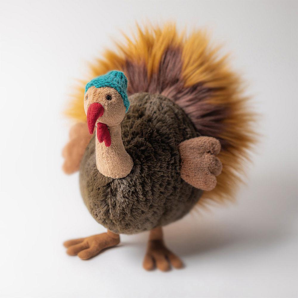 Peluches Para Pájaros Jellycat Theo Turkey 29cm x 14cm x 20cm Marrones  Ecuador |  ZLNOR0768