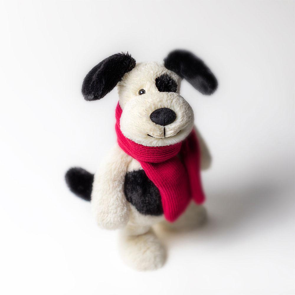 Perros Jellycat Bashful Winter Puppy 12.2in x 4.7in x 3.5in Blancas  Ecuador |  GQCAN5216