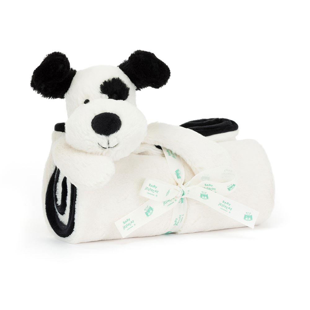Perros Jellycat Bashful & Cream Puppy Blankie 56cm x 70cm x 9cm Blancas  Ecuador |  YOWCL7486