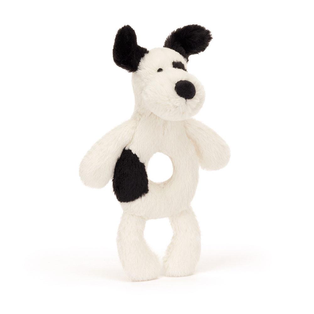 Perros Jellycat Bashful & Cream Puppy Ring Rattle 18cm x 8cm x 2cm Blancas  Ecuador |  WJOZF5432