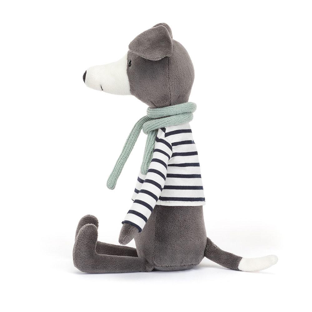 Perros Jellycat Beatnik Buddy Whippet 11.8in x 2.8in x 2in Gris  Ecuador |  OFYNQ9684