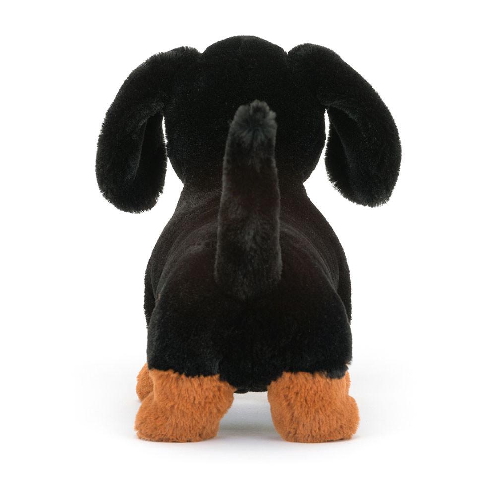 Perros Jellycat Freddie Sausage Dog 7.5in x 3.5in x 11.4in Negras  Ecuador |  JHQGT1685