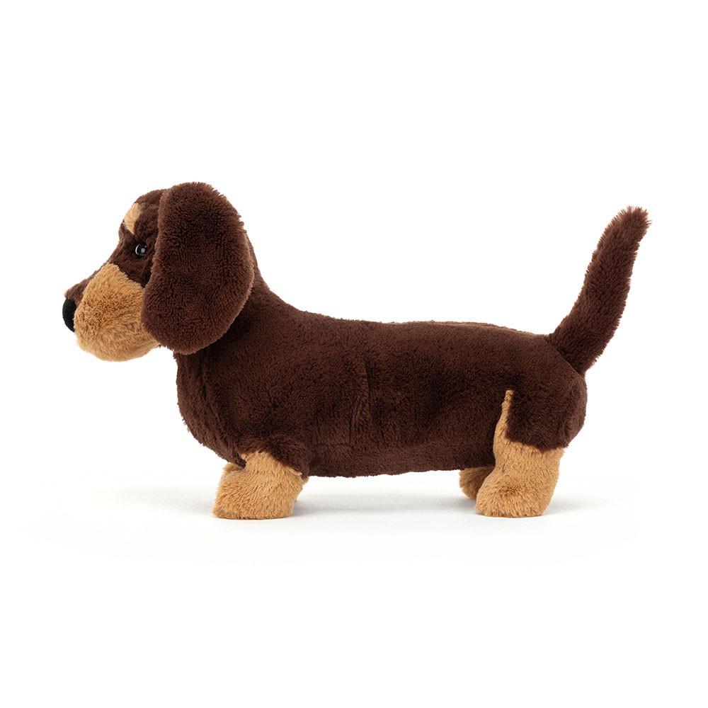 Perros Jellycat Otto Sausage Dog 7.5in x 3.5in x 11.4in Marrones  Ecuador |  KMVFH6013