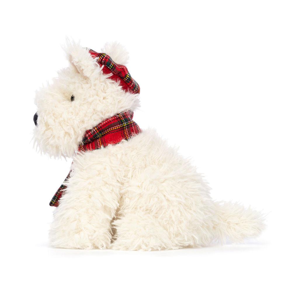 Perros Jellycat Winter Warmer Munro Scottie Dog 8.3in x 4.7in x 5.9in Blancas  Ecuador |  AGOLM8204