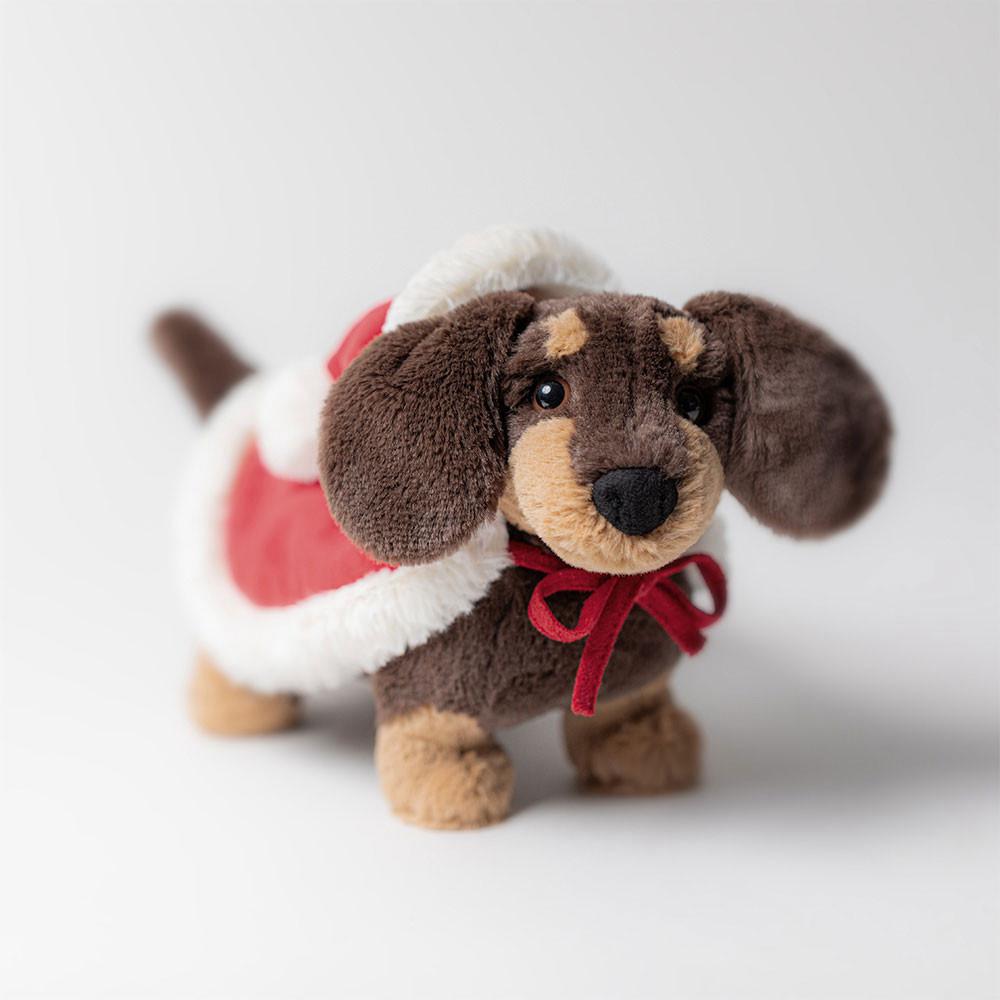 Perros Jellycat Winter Warmer Otto Sausage Dog 5.9in x 2.8in x 7.5in Marrones  Ecuador |  NUBMS3062