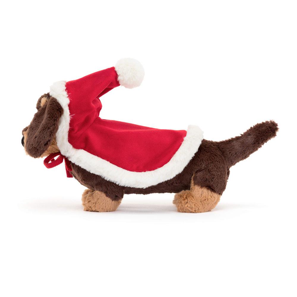 Perros Jellycat Winter Warmer Otto Sausage Dog 5.9in x 2.8in x 7.5in Marrones  Ecuador |  NUBMS3062