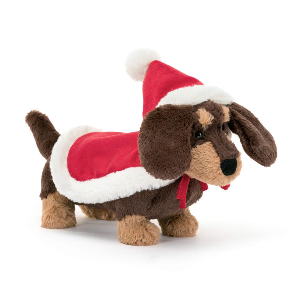 Perros Jellycat Winter Warmer Otto Sausage Dog 5.9in x 2.8in x 7.5in Marrones  Ecuador |  NUBMS3062