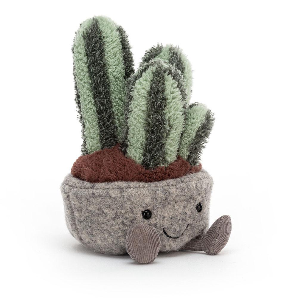 Plant Jellycat Amuseables Silly Succulent Columnar Cactus 18cm x 10cm x 9cm Verde  Ecuador |  FEMRP3587