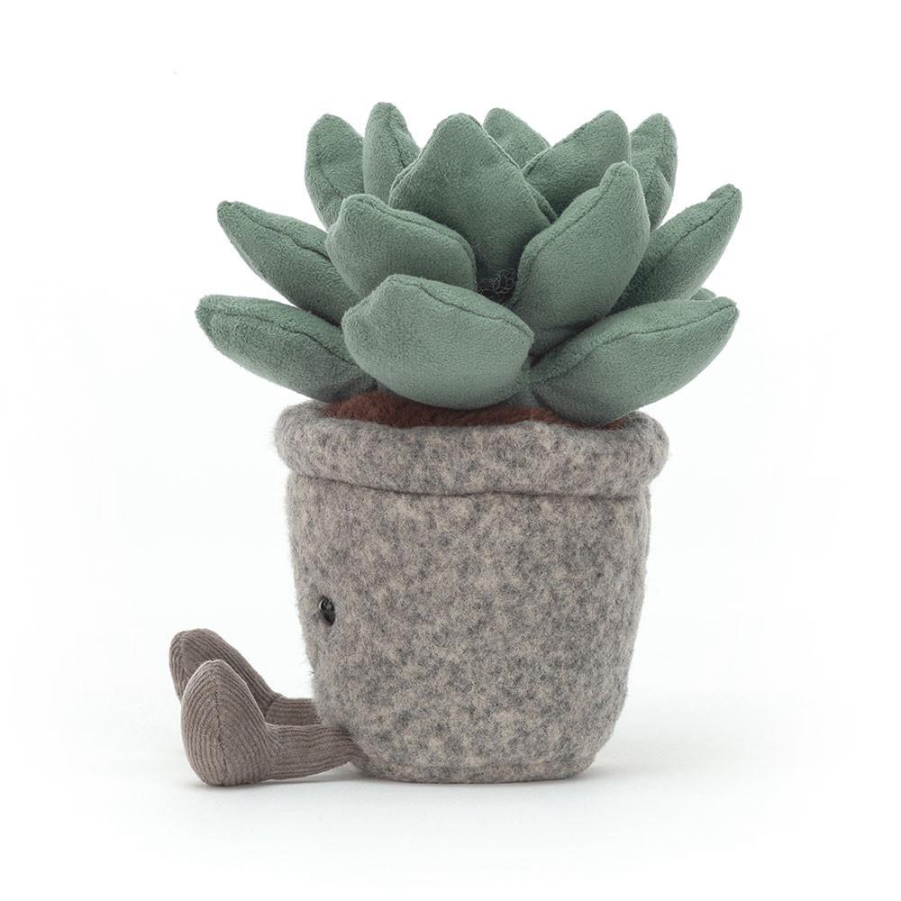 Plants Jellycat Amuseables Silly Succulent Azulita 16cm x 7cm x 6cm Verde  Ecuador |  SFNUE6758