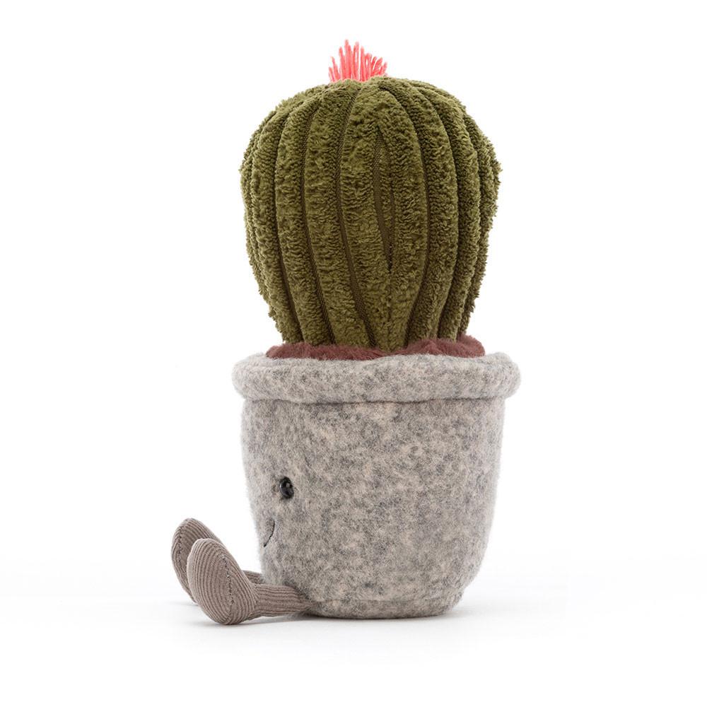 Plants Jellycat Amuseables Silly Succulent Barrel Cactus 19cm x 7cm x 7cm Verde  Ecuador |  UHEKA5396