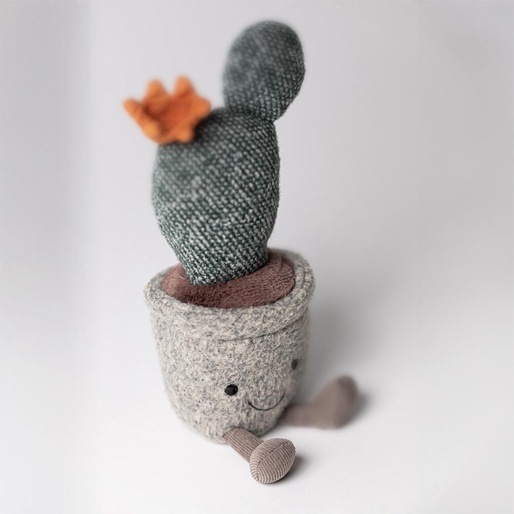 Plants Jellycat Amuseables Silly Succulent Prickly Pear Cactus 24cm x 7cm x 6cm Verde  Ecuador |  KGEPA8062
