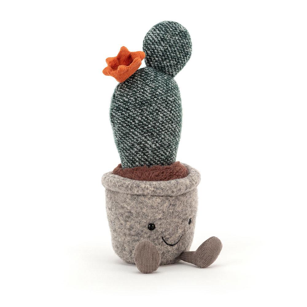 Plants Jellycat Amuseables Silly Succulent Prickly Pear Cactus 24cm x 7cm x 6cm Verde  Ecuador |  KGEPA8062