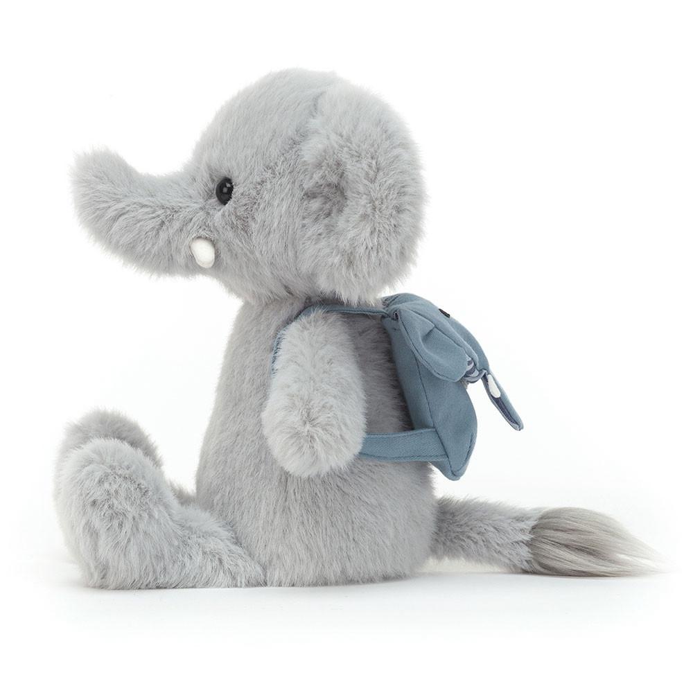 Selva Y Safari Jellycat Backpack Elephant 22cm x 9cm x 8cm Gris  Ecuador |  XSPTJ6237