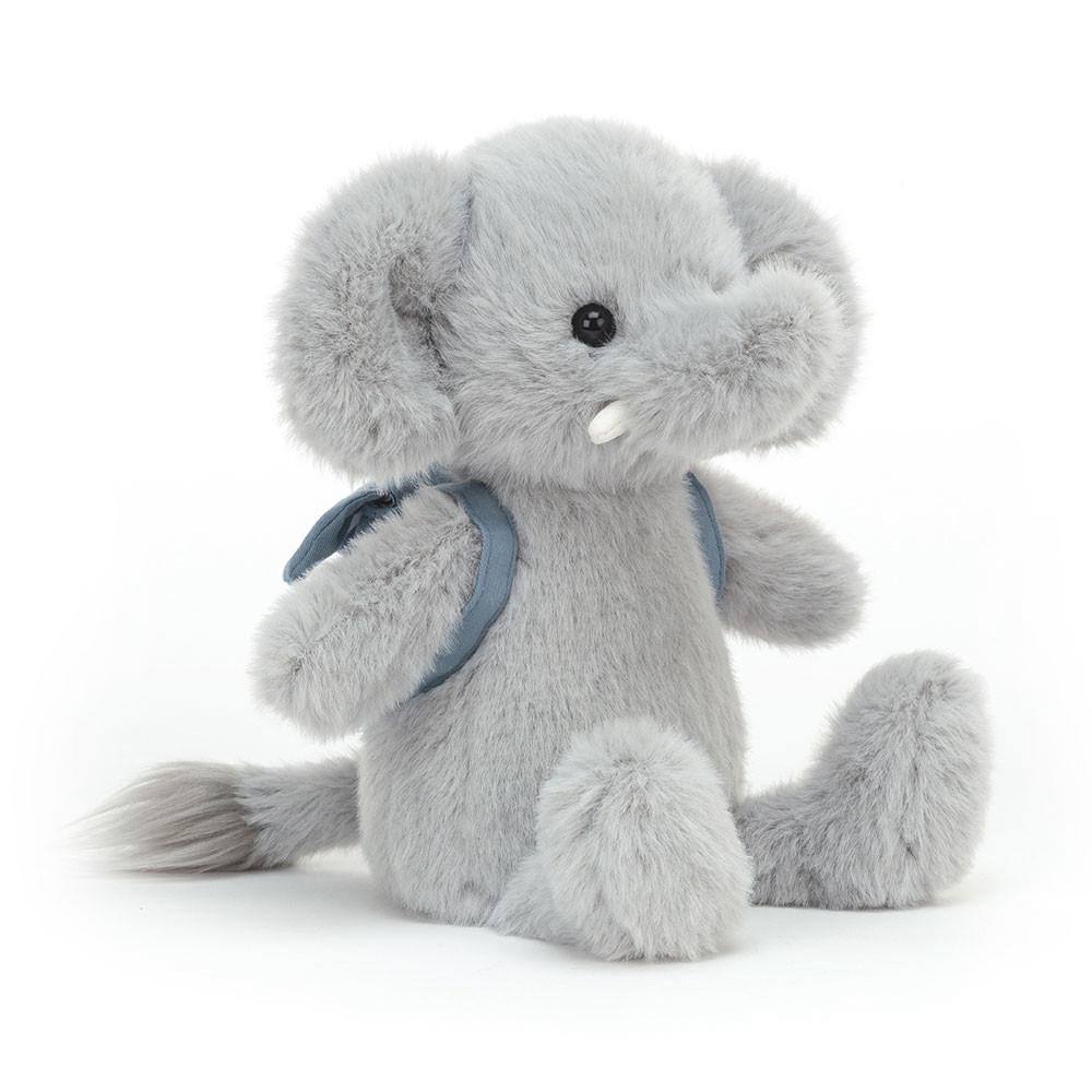 Selva Y Safari Jellycat Backpack Elephant 22cm x 9cm x 8cm Gris  Ecuador |  XSPTJ6237
