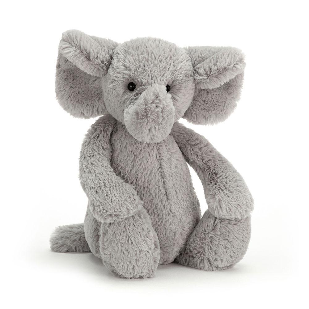 Selva Y Safari Jellycat Bashful Elephant 31cm x 12cm x 9cm Gris  Ecuador |  RLCNV1027