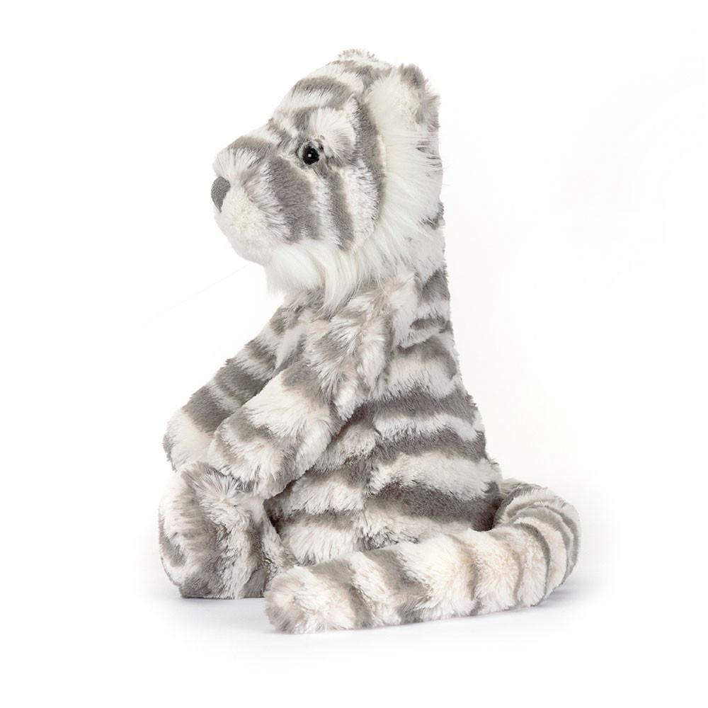 Selva Y Safari Jellycat Bashful Snow Tiger 31cm x 12cm x 9cm Blancas  Ecuador |  NOHLU9728