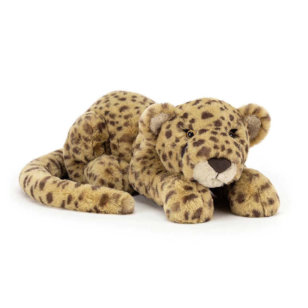 Selva Y Safari Jellycat Charley Cheetah 13cm x 14cm x 49cm Amarillo  Ecuador |  CQJXF4253