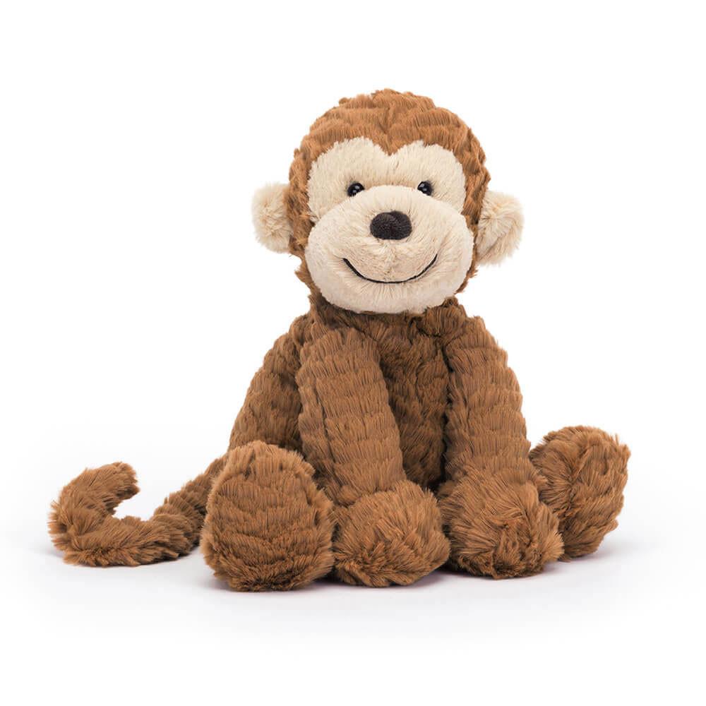 Selva Y Safari Jellycat Fuddlewuddle Monkey 23cm x 13cm x 9cm Marrones  Ecuador |  ZEMIC0742